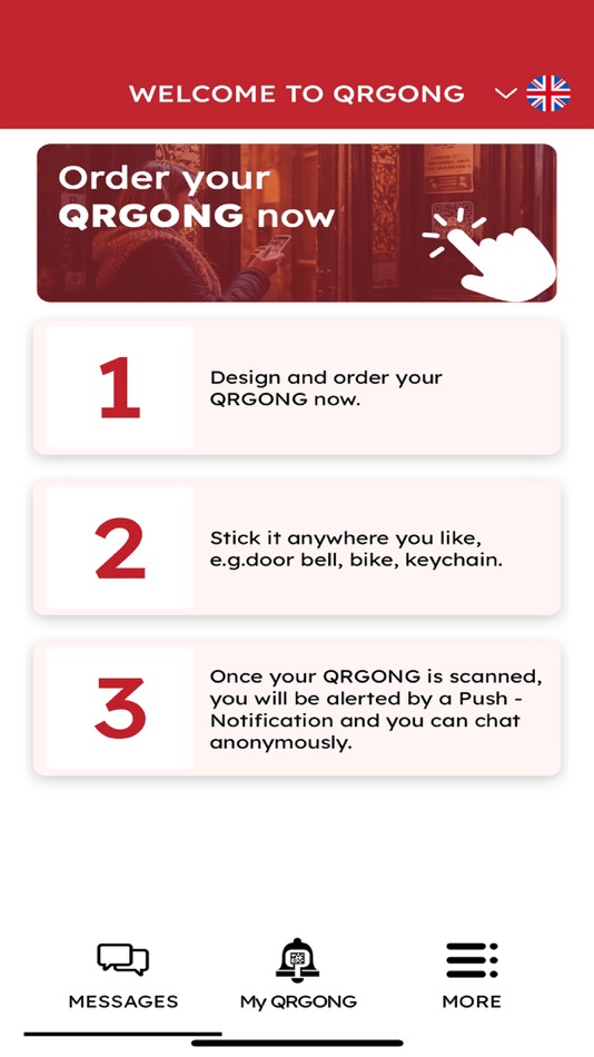 #2. QRGONG (iOS) 由: billig.ch GmbH