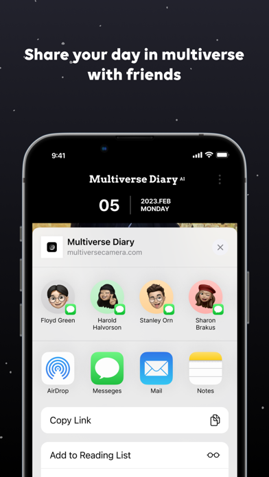 Multiverse Diary - AI Camera Screenshot