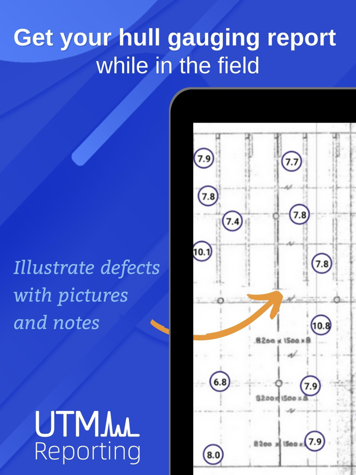 UTM Reporting marine survey