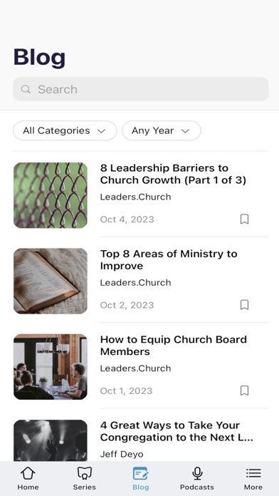 Leaders.Church Screenshot