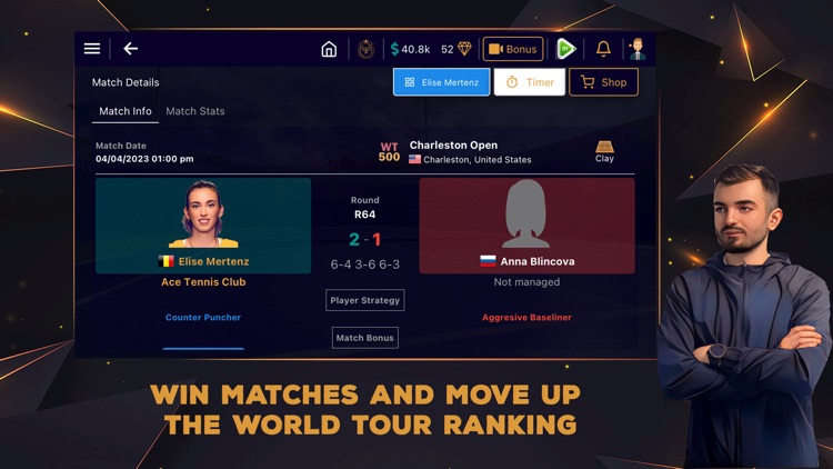 TAM - Tennis Manager Game