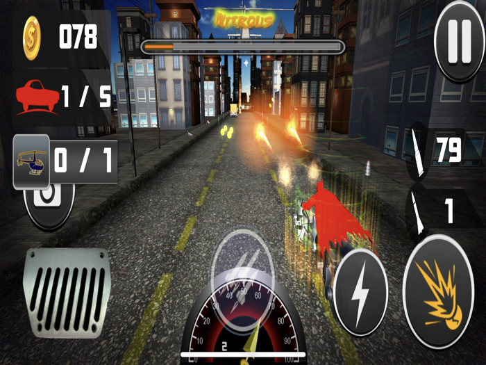 Ultimate Bike Attack in City