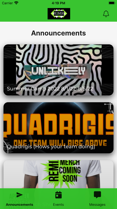 Remix Student Ministries Screenshot