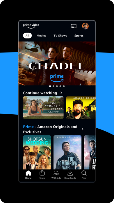 screenshot of Amazon Prime Video 1