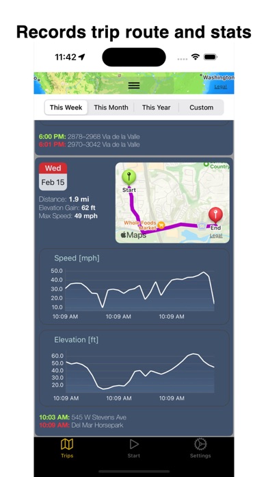 Screenshot #2 pour BikeLogger+
