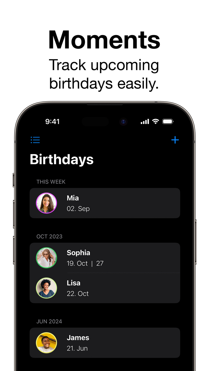 Birthday Reminder Widget and App
