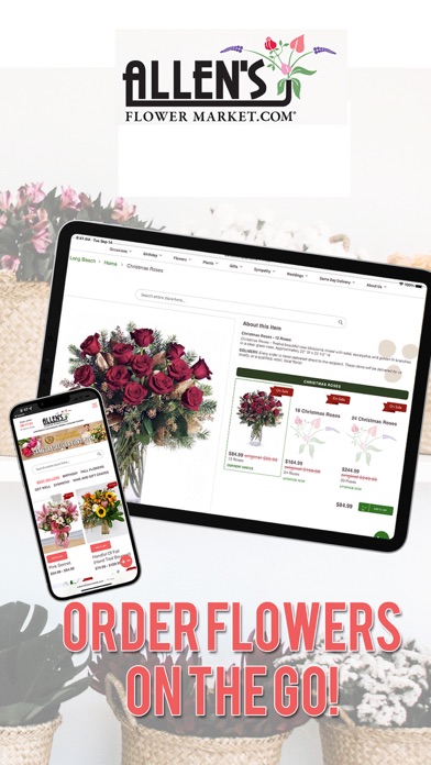 Allen's Flower Market Screenshot