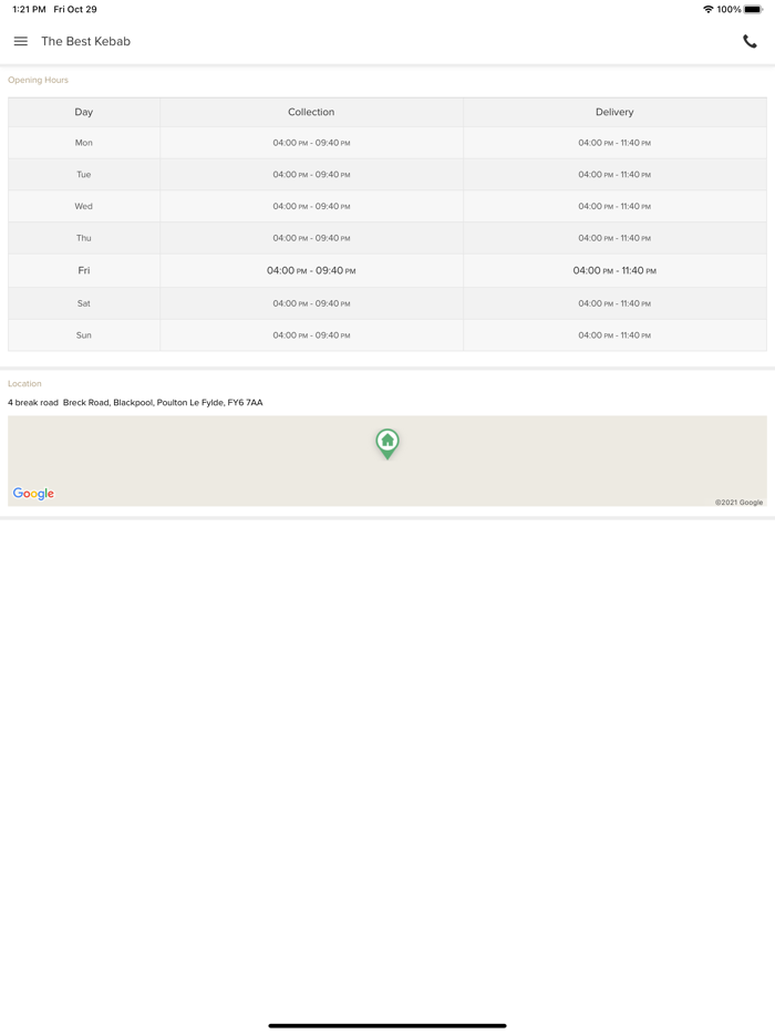 The Best Kebab Poulton