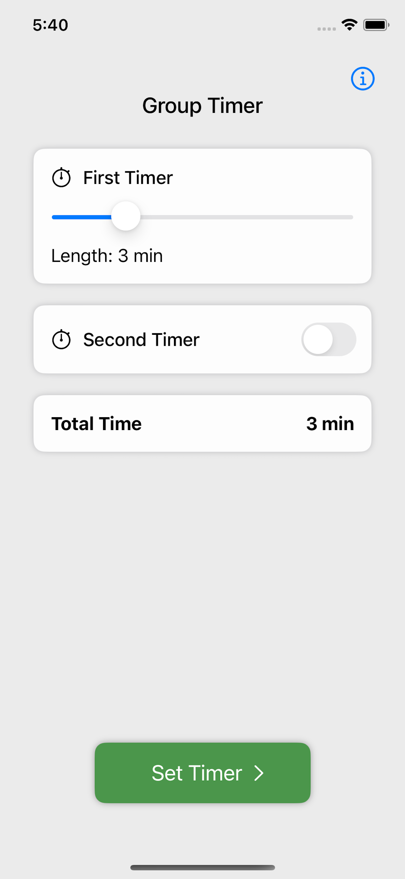 Group Timer