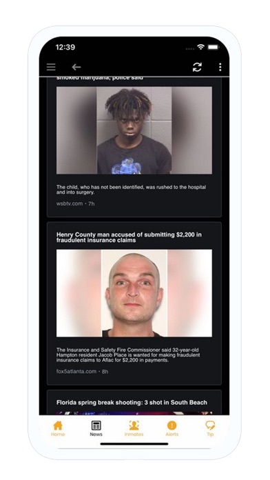 Henry County Sheriff Dept Screenshot