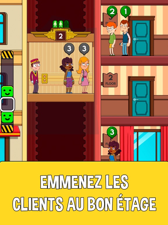 Screenshot #4 pour Hotel Elevator: Jeu de Gestion