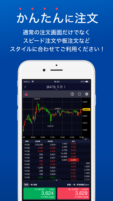 SBI証券 株 アプリ-株価・投資情報のスクリーンショット - 6