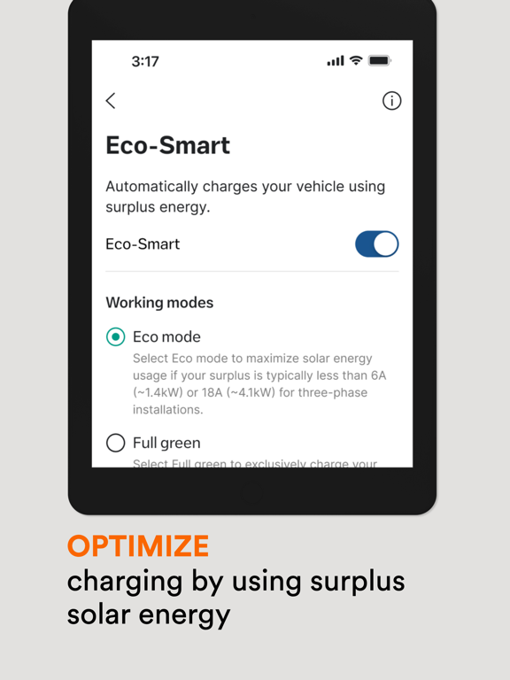 Generac EV Charging iPad screenshot 6 - Utilities app