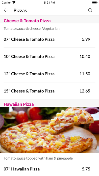 Downtown Takeaway Screenshot