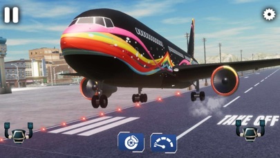 Screenshot #2 pour Vol de simulateur d'avion 3D