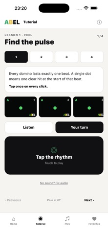 ABEL Rhythm Dominoes screenshot 2