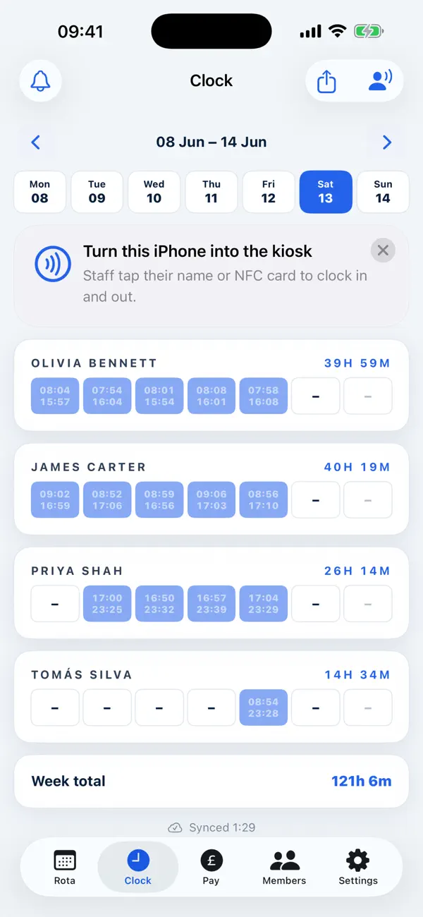 Screenshot #2 pour TeamTimes