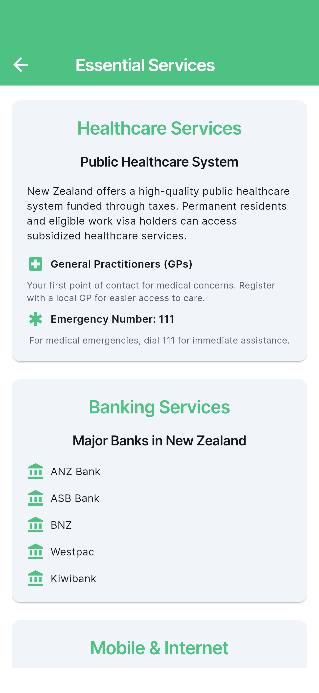 Kiwiana Immigration screenshot 10