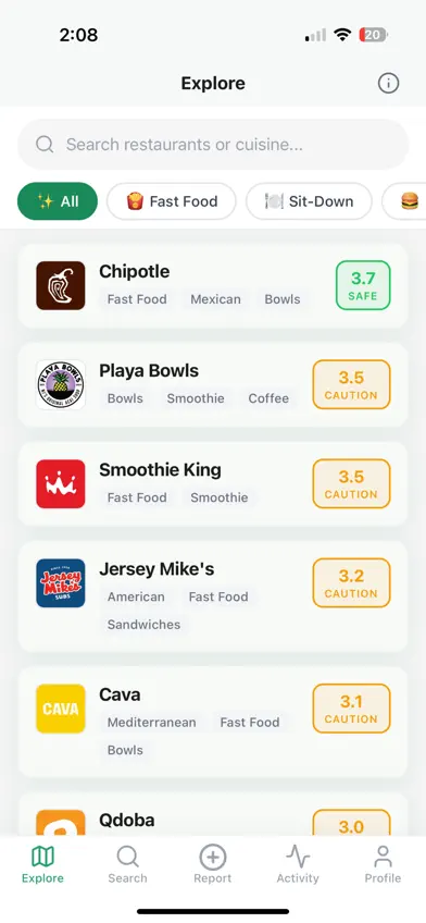 MyPlateGuard screenshot 2