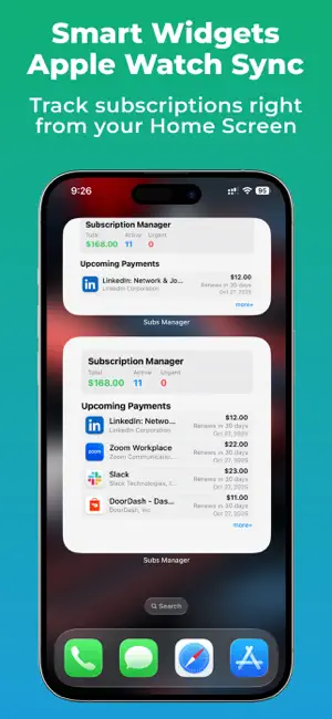 Subscription Manager - SubMate screenshot 4