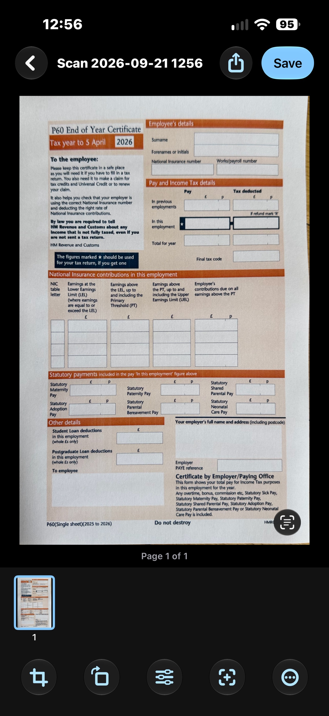 Screenshot 2 of scandango: Document Scanner