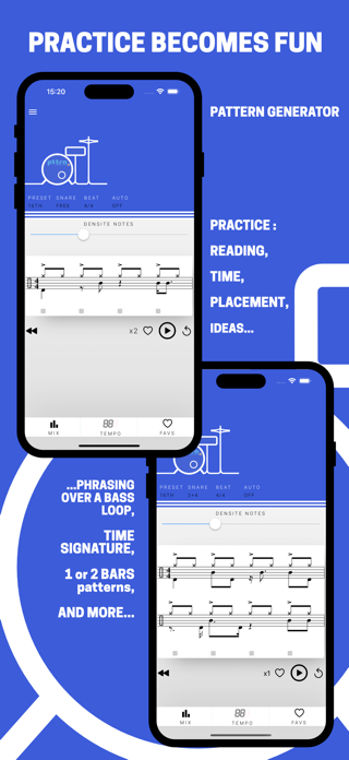 pttrN for drummers Screenshot 1 of 6