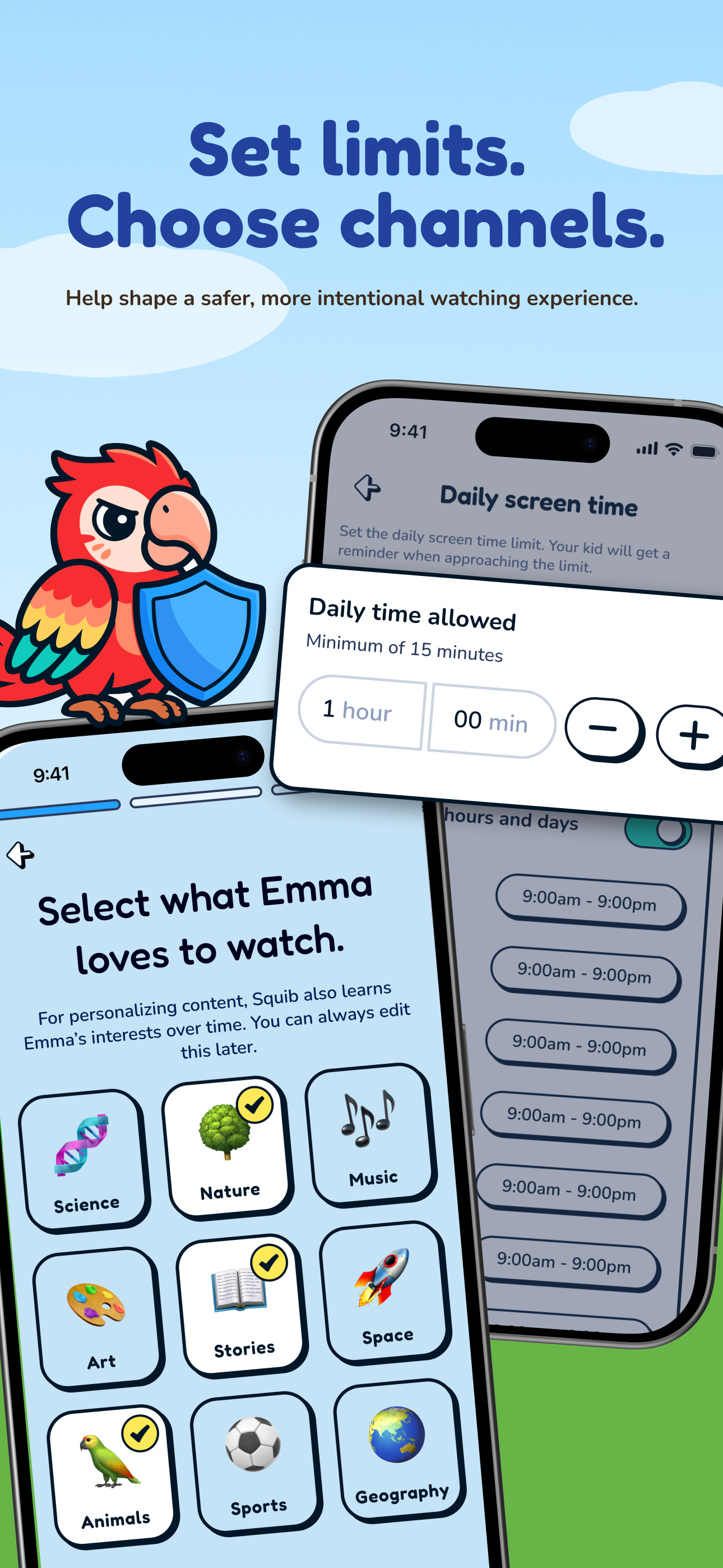 Squibly - Safe videos for kids screenshot 3