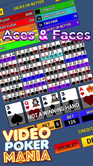 Video Poker Mania Classic Screenshot