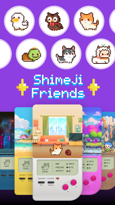 Pixel Shimeji: my Digital Petのおすすめ画像1