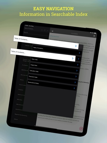 Quick Reference Critical Care iPad screenshot
