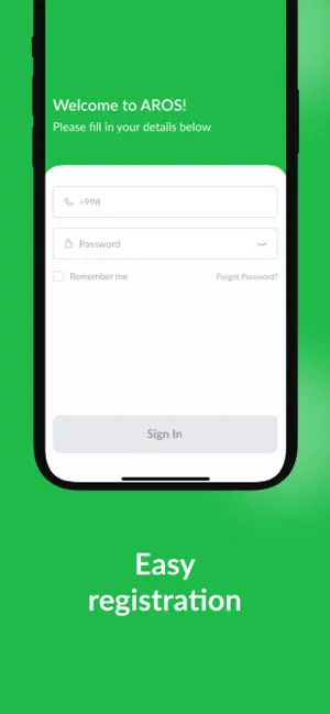 Aros Staff app screenshot 2