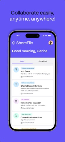 ShareFile for Clients Screenshot 1 of 5