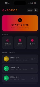 G-Force Meter Pro screenshot