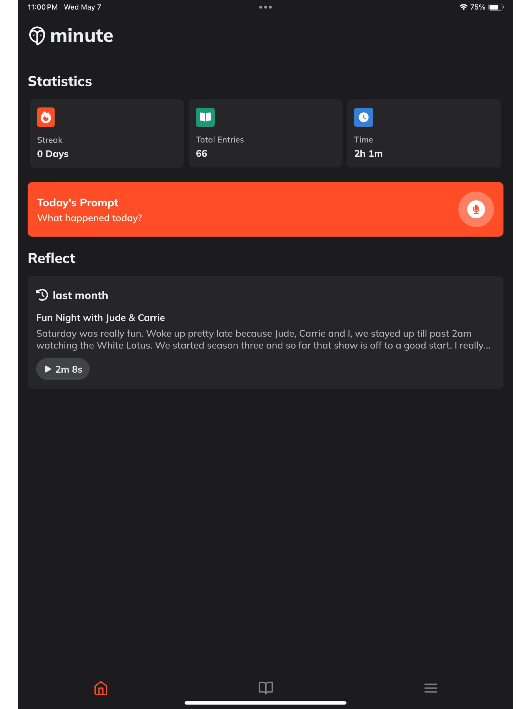 Minute - Audio Journal screenshot 11