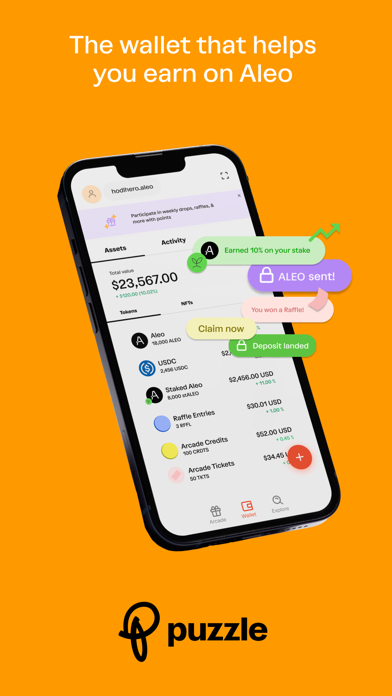 Puzzle - Aleo Wallet Screenshot