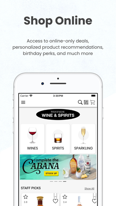 Westside Wine & Spirits Screenshot