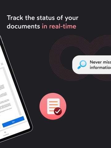 myOodriveSign iPad screenshot