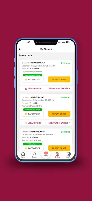 Biryani By Kilo Order Online iPhone screenshot 4