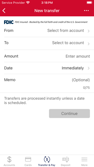 William Penn Bank Screenshot