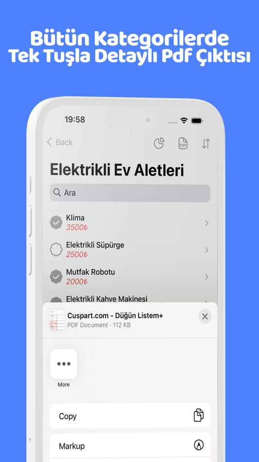 #8. Düğün Listem+ (iOS) 由: Mustafa Tolga DALBUDAK