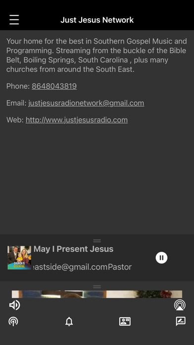 Screenshot #3 pour Just Jesus Radio Network