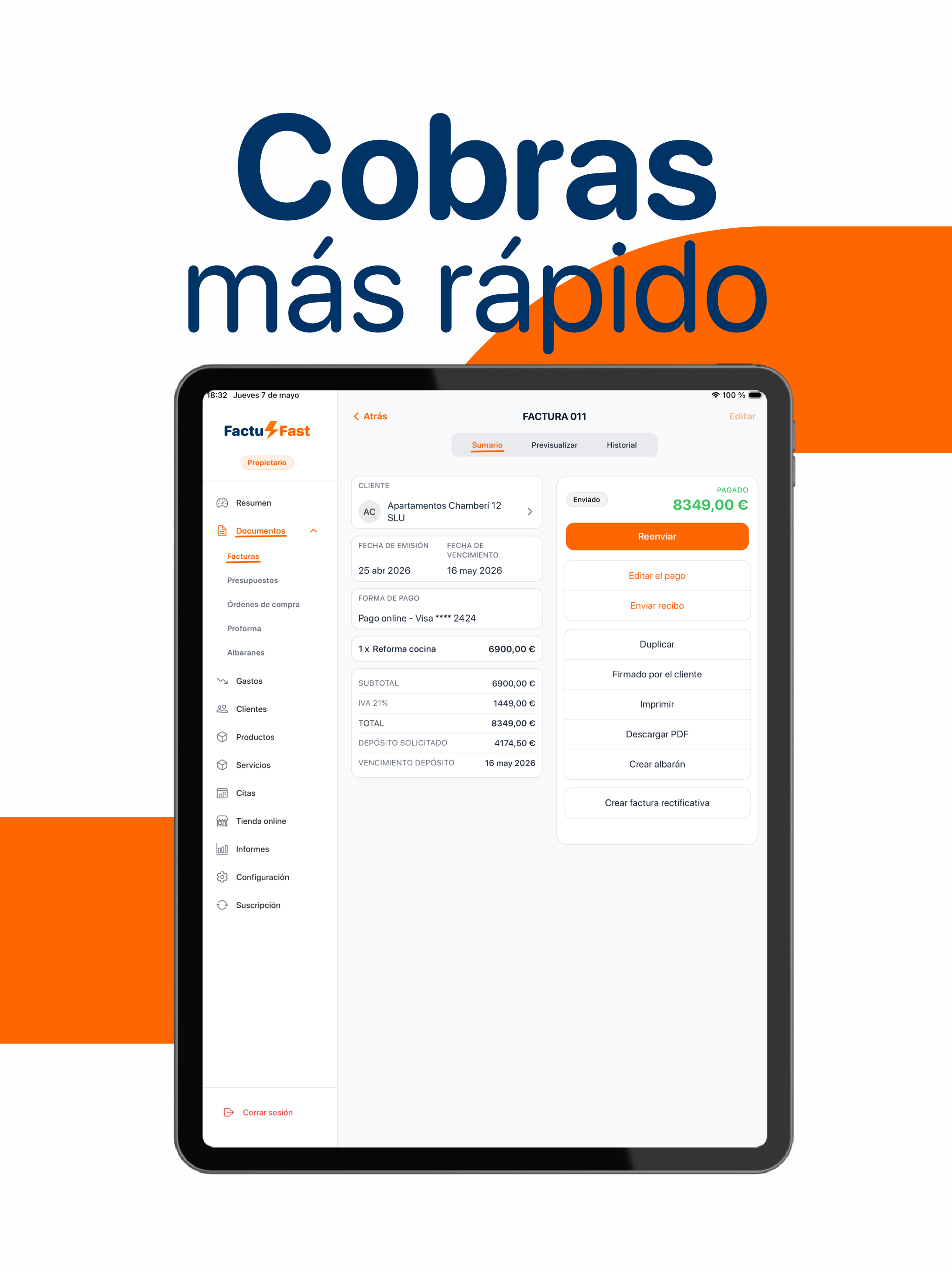 Facturas rápidas | FactuFast