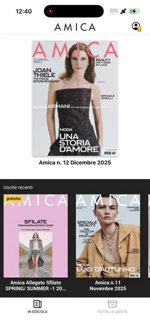 Amica Digital Edition screenshot 1