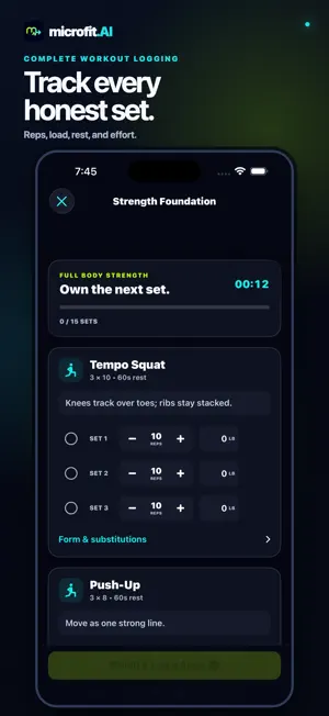 microfit.AI screenshot 2