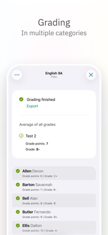 Bunt - Gradebook for Teachers screenshot