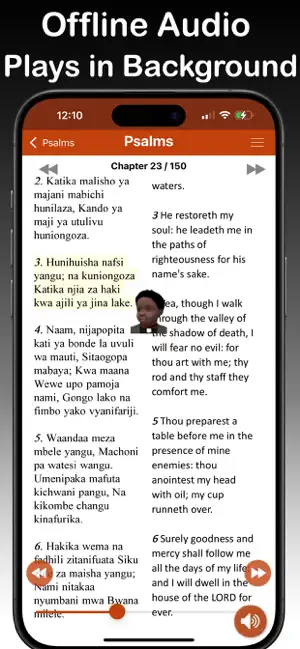 Swahili Bible: Biblia Takatifu screenshot 1