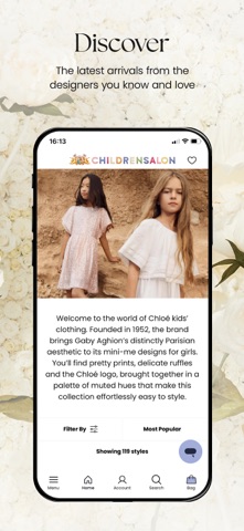 Childrensalon screenshot