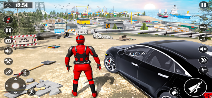 Spider Hero Rope Hero Games