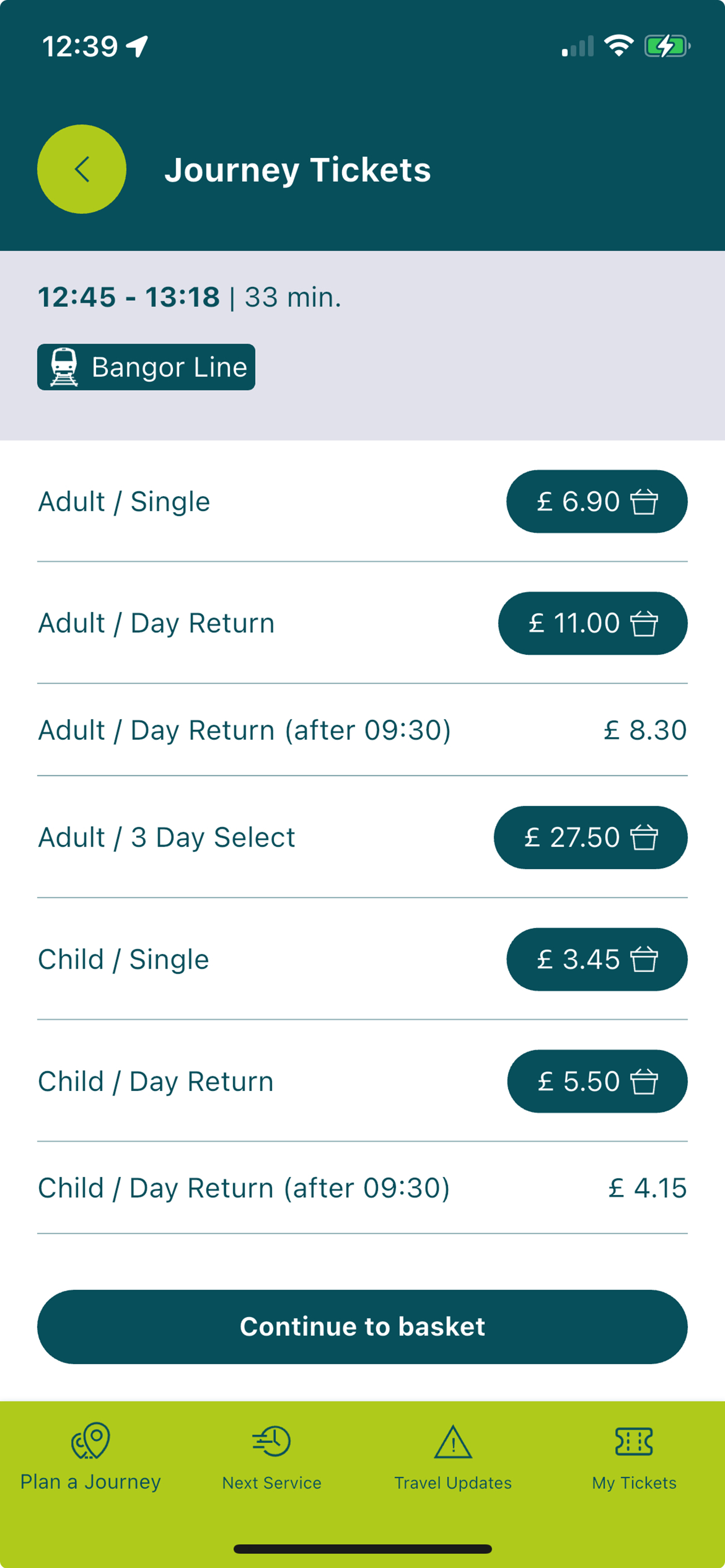 Translink Planner