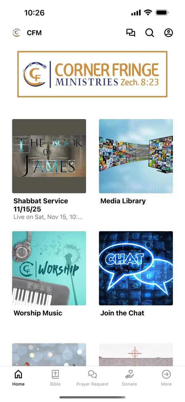 Screenshot #1 pour Corner Fringe Ministries